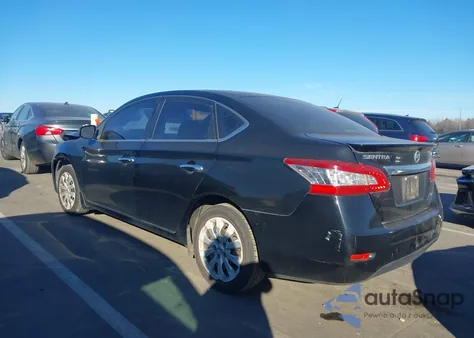 2013 Nissan Sentra Fe+ S z USA, uszkodzony, nr VIN 3N1AB7AP8DL691020